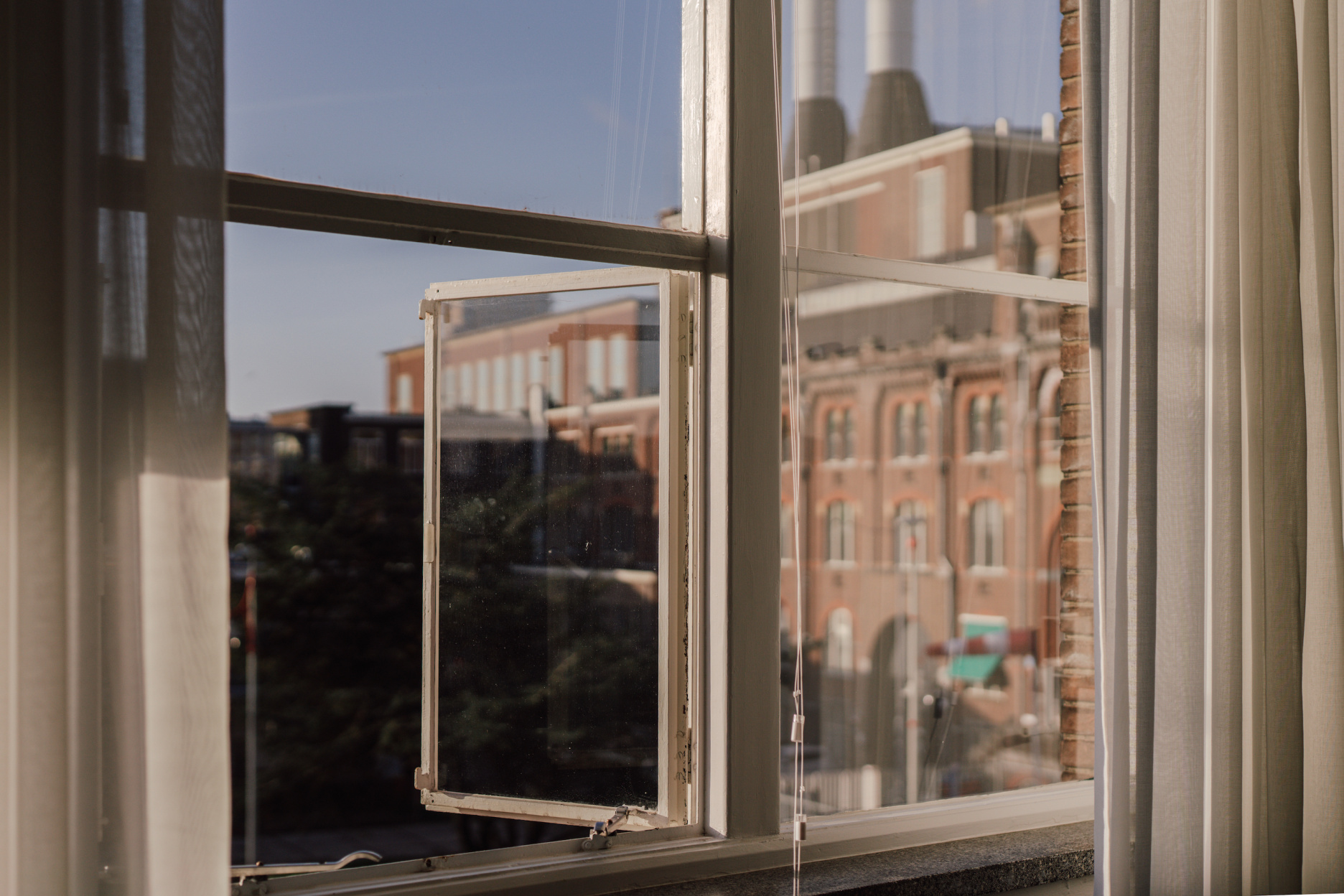 Verve office in The Hague with window open