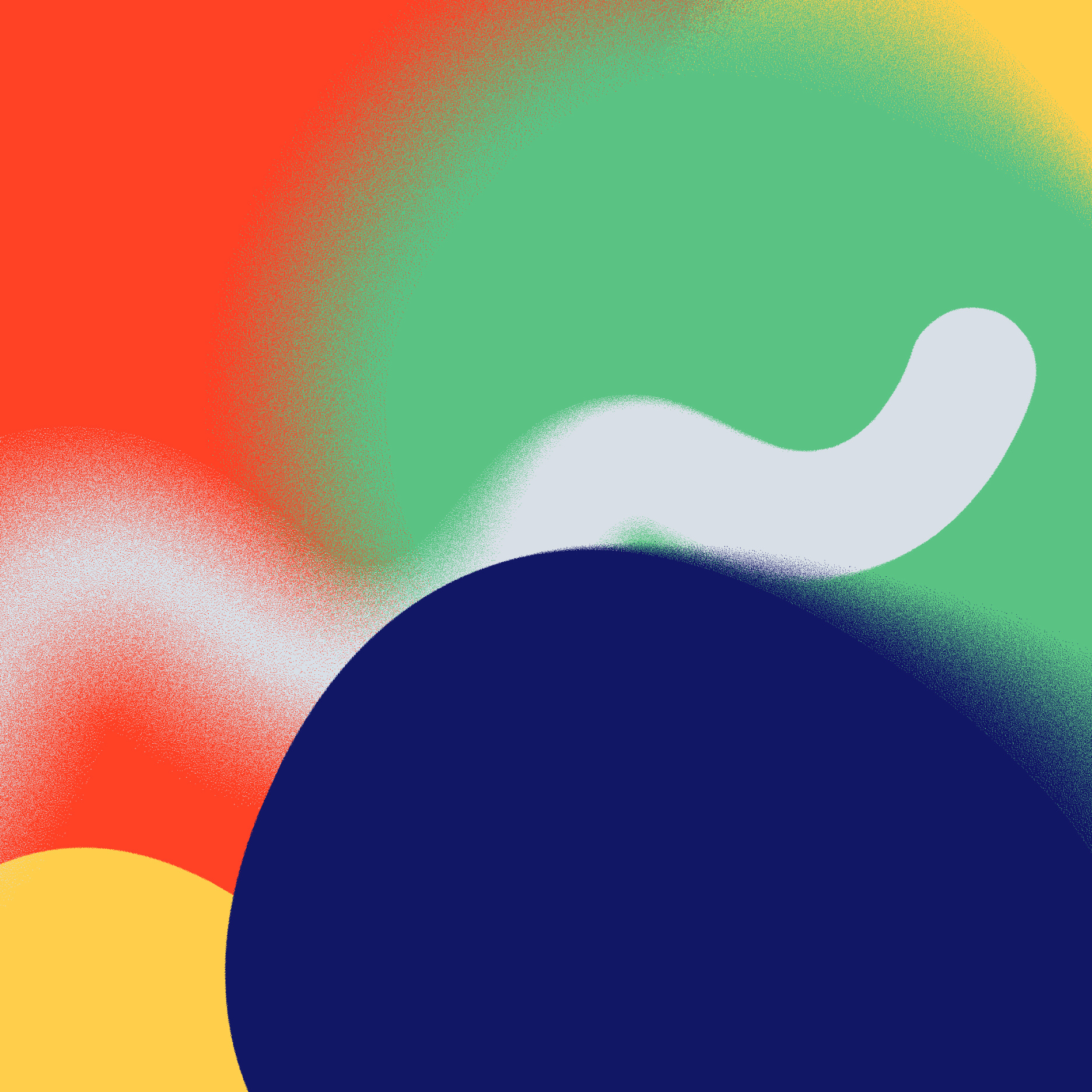 Illustration in Clarify palette of colours
