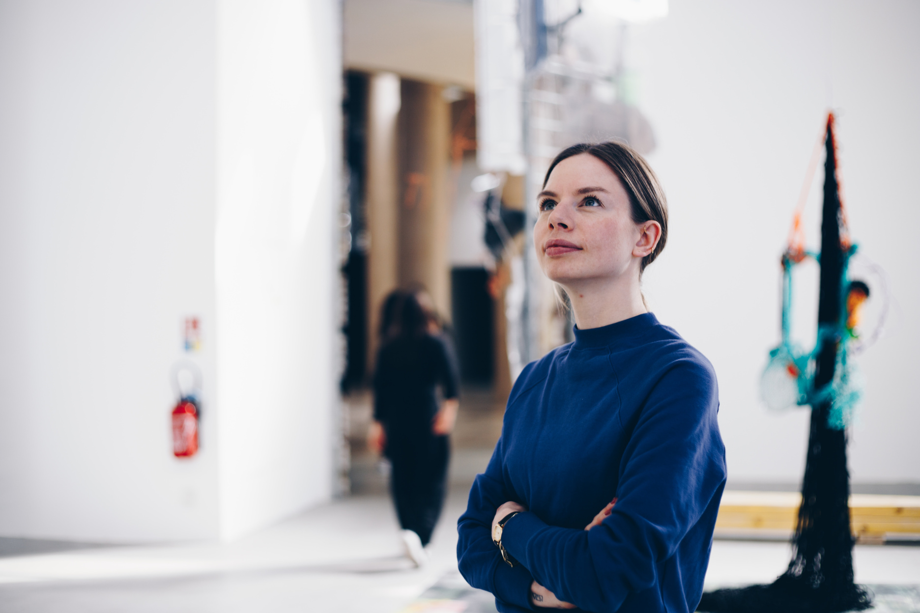 Verve head of operations Justine at museum