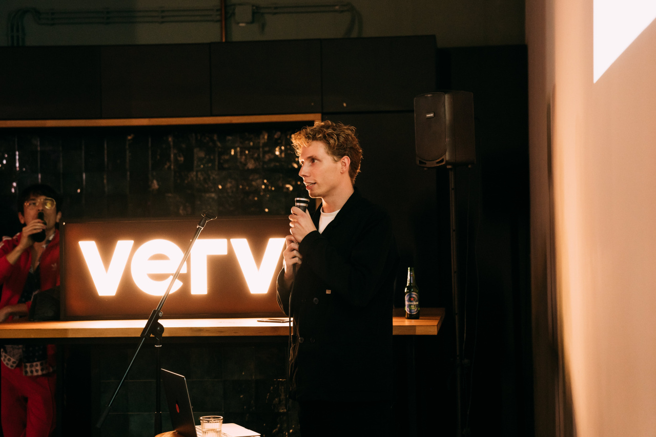 Verve’s Digital Designer, Bram Naus: “If you’re not working with the combination of digital and branding, you have some catching up to do.”