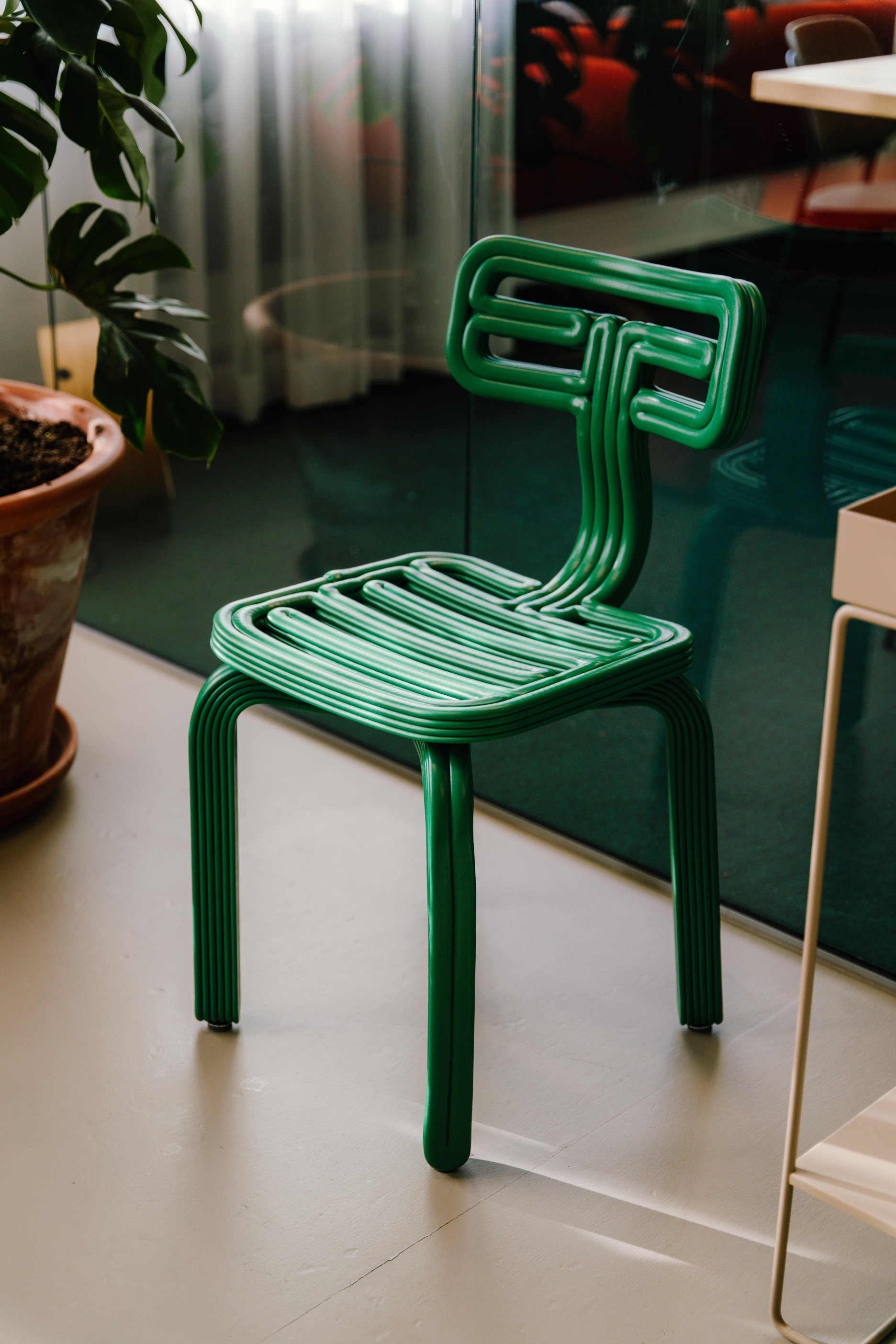 Green design chair